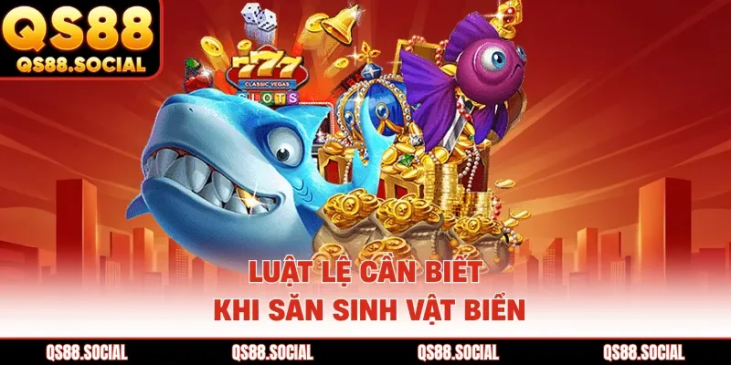 Luật lệ cần biết khi săn sinh vật biển