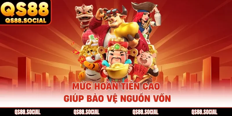 Mức hoàn tiền cao giúp bảo vệ nguồn vốn