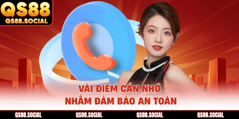 Vài điểm cần nhớ nhằm đảm bảo an toàn